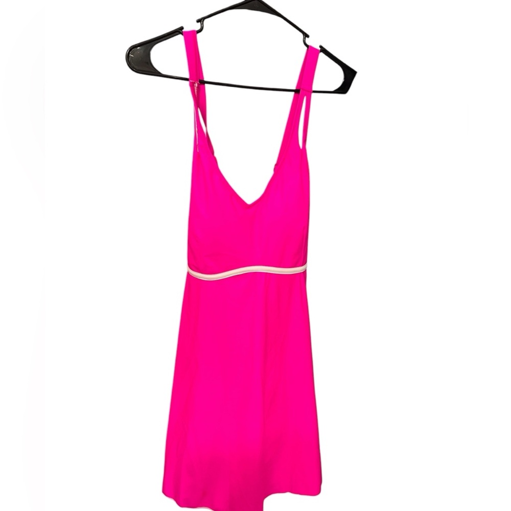 Pink One Piece Maternity Swimwear